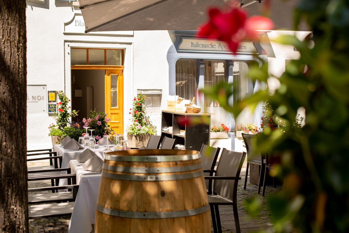 Terrasse Restaurant Garten Chur
