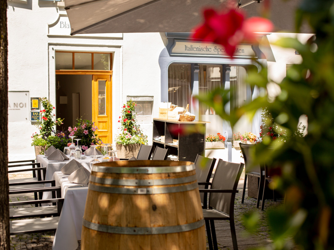 Terrasse Restaurant Garten Chur